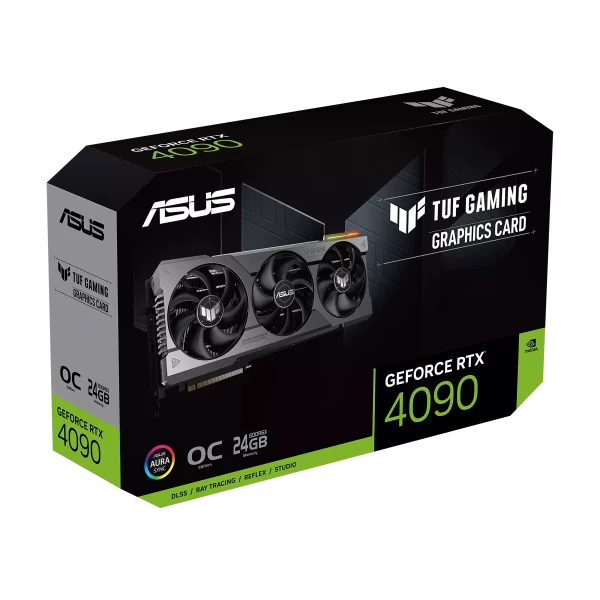 ASUS TUF GeForce RTX™ 4090 24GB GDDR6X Gaming OC Graphics Card.