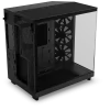 NZXT H6 Flow Panoramic Glass Mid-Tower Airflow PC Case Black
