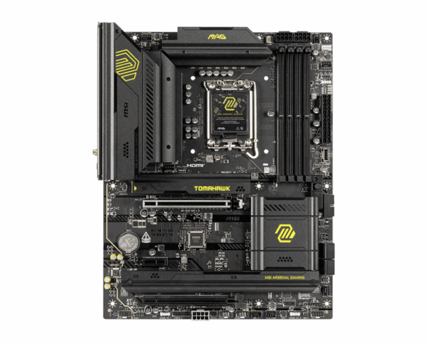 MSI MAG B860 TOMAHAWK WIFI LGA 1851 ATX Core Ultra Processors (Series 2) Motherboard