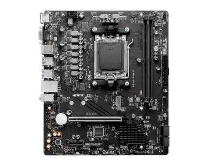 MSI PRO B650M-E DDR5 AMD AM5 MATX Motherboard.
