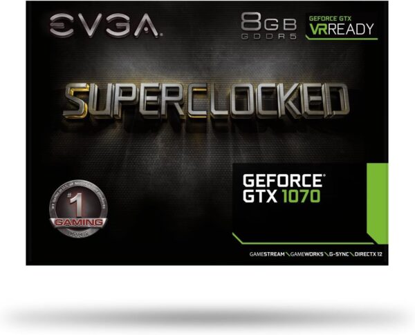 EVGA GeForce GTX 1070 8GB GDDR5 Graphics Card