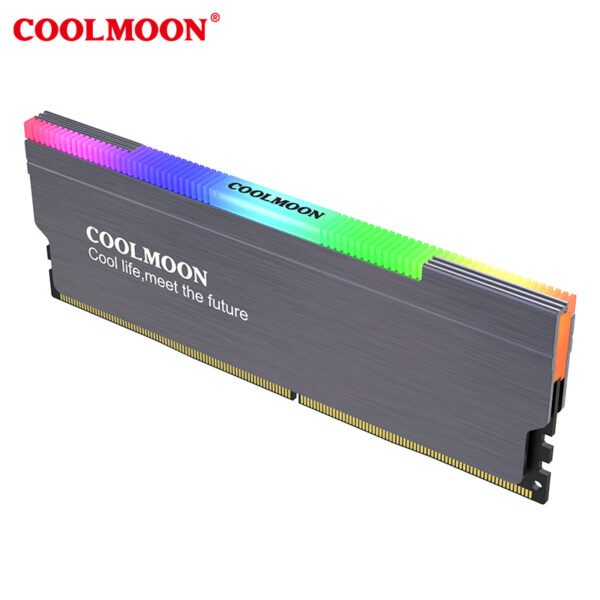 Coolmoon CM-RA1 ARGB Memory RAM Cooler DDR Heatsink