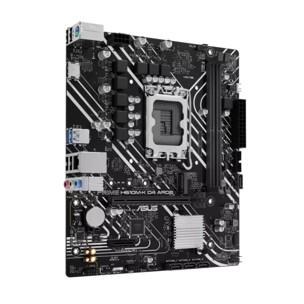 ASUS PRIME H610M-K ARGB LGA 1700 Intel M-ATX Motherboard