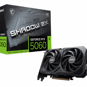 MSI GeForce RTX 5060 8G SHADOW 2X OC G5060-8S2C 8GB GDDR7 PCI-E 5.0 Graphic Card