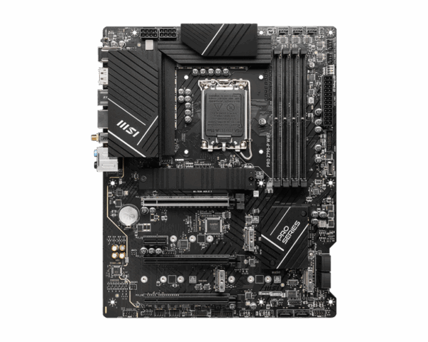 MSI PRO Z790-P WIFI LGA 1700 Intel Z790 SATA 6Gb/s DDR5 ATX Motherboard