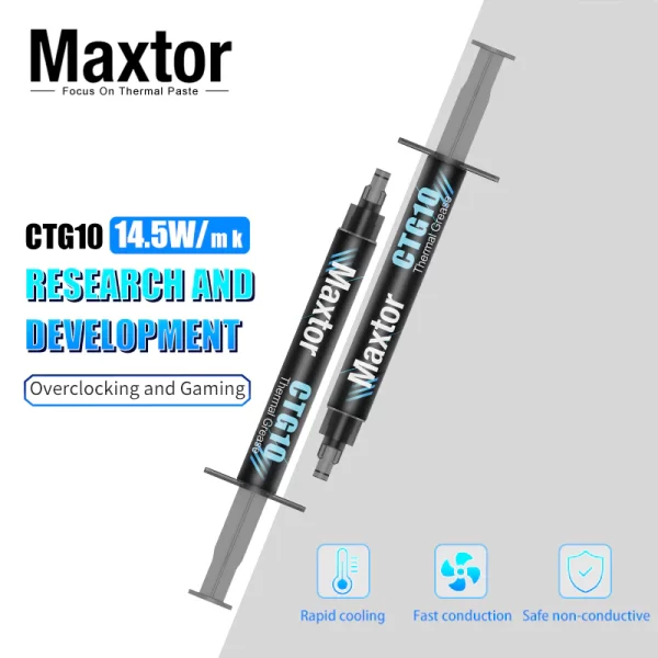 Maxtor Ctg10 14.5w/M-k Thermal Paste Premium Performance Cpu Gpu Ps5