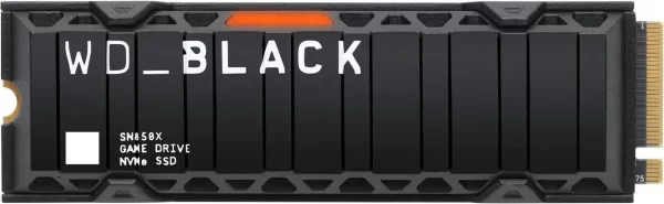 WD_BLACK 1TB SN850X NVMe Internal Gaming SSD Solid State Drive - Gen4 PCIe, M.2 2280, Up to 7,300 MB/s - WDS100T2X0E