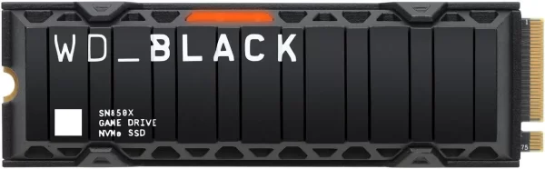 WD_BLACK 1TB SN850X NVMe Internal Gaming SSD Solid State Drive - Gen4 PCIe, M.2 2280, Up to 7,300 MB/s - WDS100T2X0E