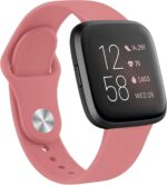 Fitbit Versa 2/ Versa Lite/ Versa1 Silicone Replacement Strap Wristband（S+L Size
