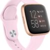 Fitbit Versa 2/ Versa Lite/ Versa1 Silicone Replacement Strap Wristband（S+L Size