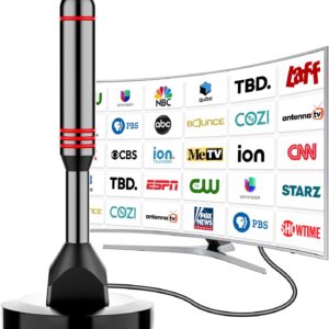 Digital TV Antenna for Smart TV Indoor,TV Antenna for Local Channels Free To Air