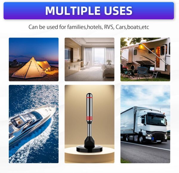 Digital TV Antenna for Smart TV Indoor,TV Antenna for Local Channels Free To Air