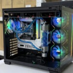Gaming Pc Water Cooled, Amd ryzen 7 7800X3D,Msi Pro B650 Zero Project,64GB DDR5,1TB Nvme Ssd,Nvidia Geforce Rtx 5070 12Gb, Computer
