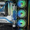 Gaming Pc Water Cooled, Amd ryzen 7 7800X3D,Msi Pro B650 Zero Project,64GB DDR5,1TB Nvme Ssd,Nvidia Geforce Rtx 5070 12Gb, Computer