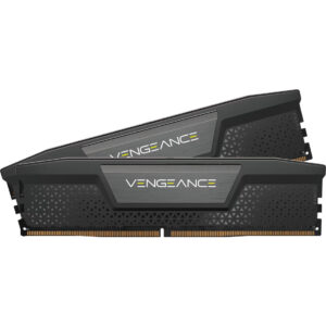 CORSAIR VENGEANCE 64GB (2 x 32GB) PC5-41600 (DDR5-5200) C40 DIMM Memory - Black