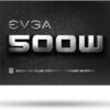 Evga 500 W1, 80 Plus 500Watts ATX Power Supply.