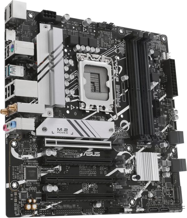 ASUS PRIME B760M-A AX LGA 1700 Micro-ATX Gaming Motherboard