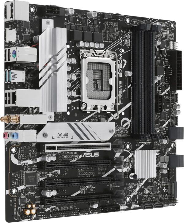 ASUS PRIME B760M-A AX LGA 1700 Micro-ATX Gaming Motherboard