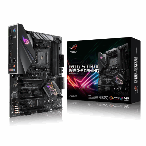 ASUS Republic of Gamers Strix B450-F Gaming AM4 ATX Motherboard
