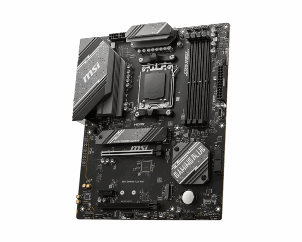 MSI B650 Gaming Plus WiFi Gaming Motherboard (AMD Ryzen 9000/8000/7000 Series Processors