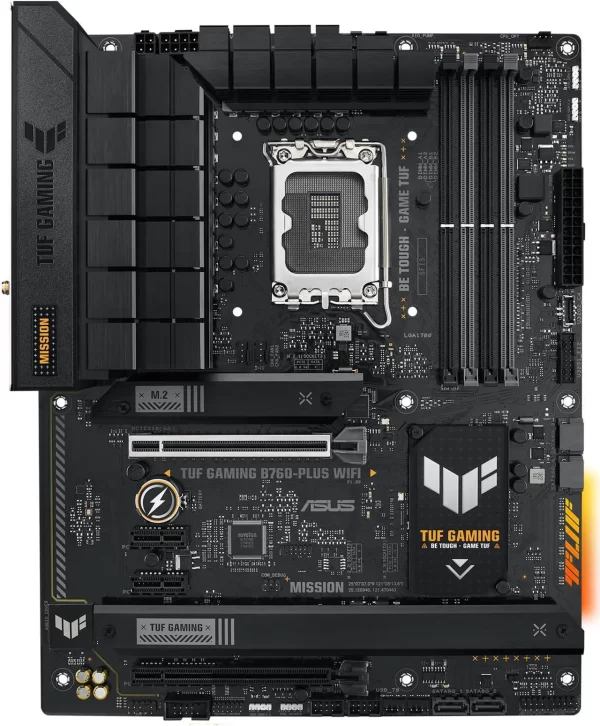 ASUS TUF GAMING B760-PLUS WIFI Lga 1700 ATX Gaming Motherboard