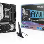 ASUS B760M-AYW WIFI D4 II LGA 1700 Intel B760 Micro ATX Gaming Motherboard