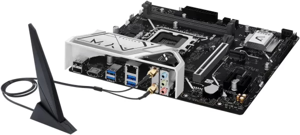 ASUS B760M-AYW WIFI D4 II LGA 1700 Intel B760 Micro ATX Gaming Motherboard