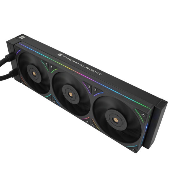 Thermalright Hyper Vision 360 UB ARGB Black 3.95in Magnet-Absorbent LCD Screen with 480x480 Resolution AIO CPU Liquid Cooler