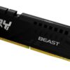 Kingston FURY Beast Black DDR5 32GB 5600MT/s CL40 DIMM Desktop Gaming Memory Single Module AMD Expo and Intel XMP - KF556C40BB2-32