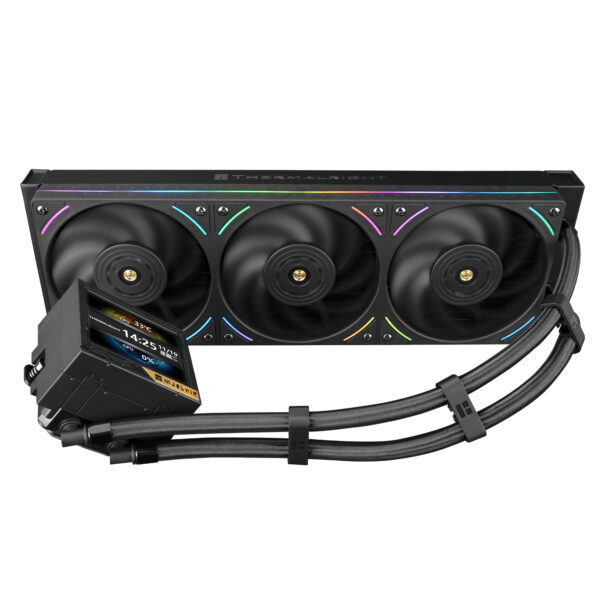 Thermalright Mjolnir Vision 360 ARGB Black Magnetic Detachable LCD Screen with 320 * 240 Resolution AIO CPU Water Cooler