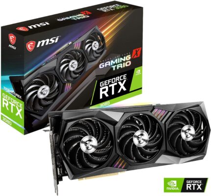 MSI GeForce RTX 3080 GAMING X TRIO 10GB GDRR6X Graphics Card