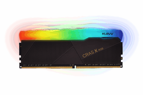 KLEVV CRAS X DDR4 RGB 32GB (2x 16GB) 3200MHz CL16 Gaming Memory RAM kit XMP 2.0 High Performance Overclocking