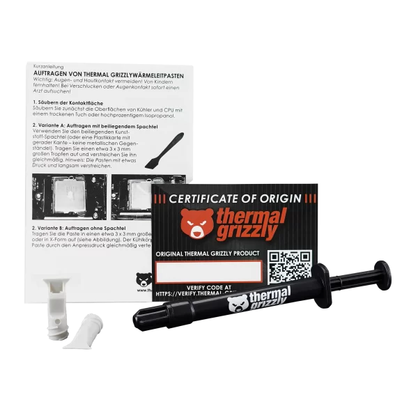 Thermal Grizzly Kryonaut Extreme The High Performance CPU GPU PS5 Thermal Paste