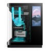 SOEYI V332R Curved Tempered Glass 6'' Lcd Display Screen Gaming Pc Case