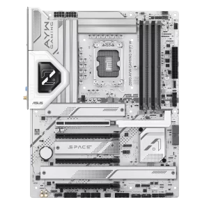 ASUS Z890 AYW Gaming WiFi W Intel Core Ultra LGA 1851 ATX White Motherboard