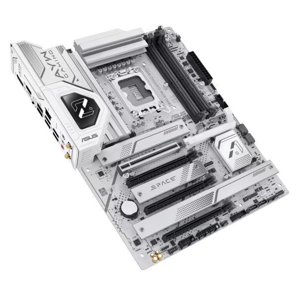 ASUS Z890 AYW Gaming WiFi W Intel Core Ultra LGA 1851 ATX White Motherboard