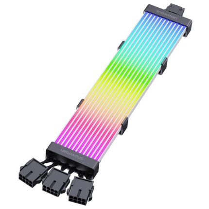 SNOWMAN STRIMER ARGB Graphics Card PCI-E 5.0 12+4 Pin Wide Extension Cable.