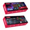 T-WOLF TF880 5IN1 Wired Gaming Keyboard Mouse Mousepad Headset Headphones Speaker Combos Set 104 Keys Gaming Keyboard Set for Pc