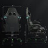 Razer Ergonomic Gaming Chair Black/Green.