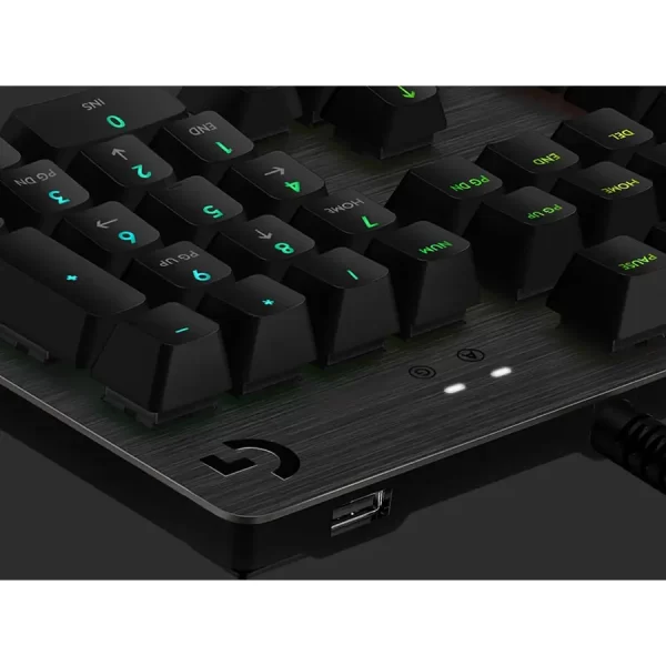 Logitech G512 LIGHTSYNC RGB Mechanical Gaming Keyboard (Carbon, GX Brown Tactile)