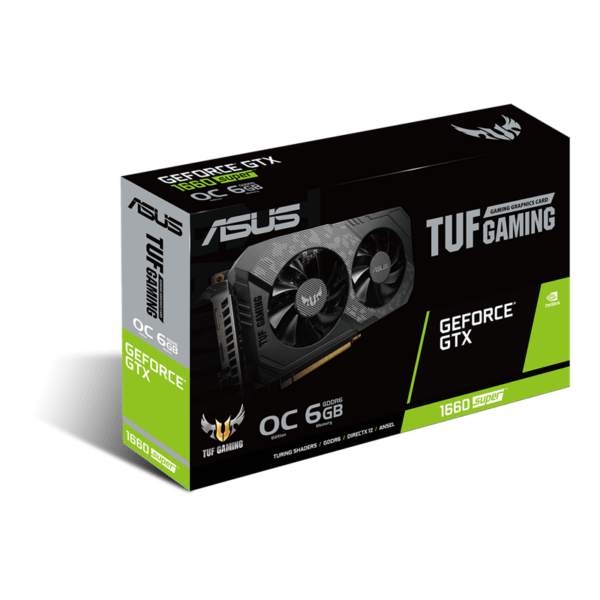ASUS TUF GeForce GTX 1660 Super Overclocked 6GB Graphics Card