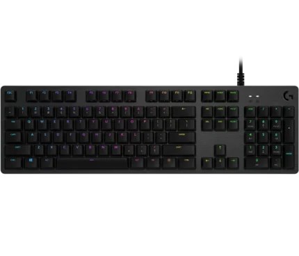 Logitech G512 LIGHTSYNC RGB Mechanical Gaming Keyboard (Carbon, GX Brown Tactile)