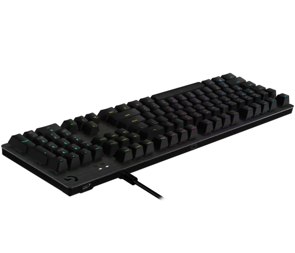 Logitech G512 LIGHTSYNC RGB Mechanical Gaming Keyboard (Carbon, GX Brown Tactile)