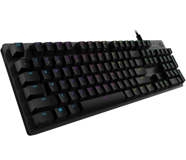 Logitech G512 LIGHTSYNC RGB Mechanical Gaming Keyboard (Carbon, GX Brown Tactile)