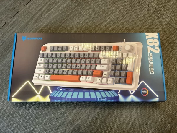 XUNFOX K82 94 Keys RGB USB Wired Gaming Keyboard