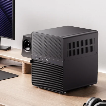 JONSBO N3 Mini-ITX NAS PC Chassis, ITX Computer Case, 8HHD+1-SSDD