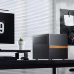 JONSBO N6 NAS Case, Micro ATX PC Case,9HDD/SSD Drive Bay Hot Swap