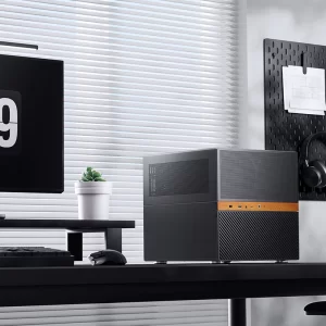 JONSBO N6 NAS Case, Micro ATX PC Case,9HDD/SSD Drive Bay Hot Swap