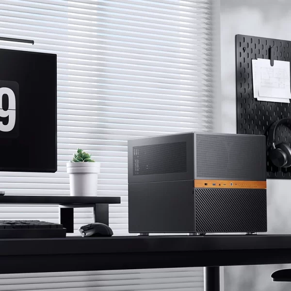 JONSBO N6 NAS Case, Micro ATX PC Case,9HDD/SSD Drive Bay Hot Swap