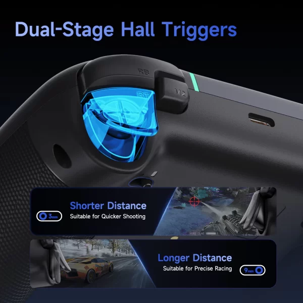 EasySMX® X05Pro Multiplatform Wireless Gaming Controller with Quiet Button